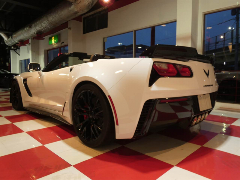 シボレー コルベット Z06 ｺﾝﾊﾞｰﾁﾌﾞﾙ　正規D車 2016年ﾓﾃﾞﾙ 黒革 ｼｰﾄﾋｰﾀｰ TV BOSE Applecarplay F&Bｶﾒﾗ　2年保証