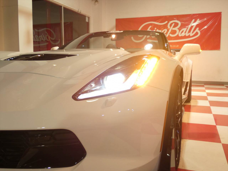 シボレー コルベット Z06 ｺﾝﾊﾞｰﾁﾌﾞﾙ　正規D車 2016年ﾓﾃﾞﾙ 黒革 ｼｰﾄﾋｰﾀｰ TV BOSE Applecarplay F&Bｶﾒﾗ　2年保証