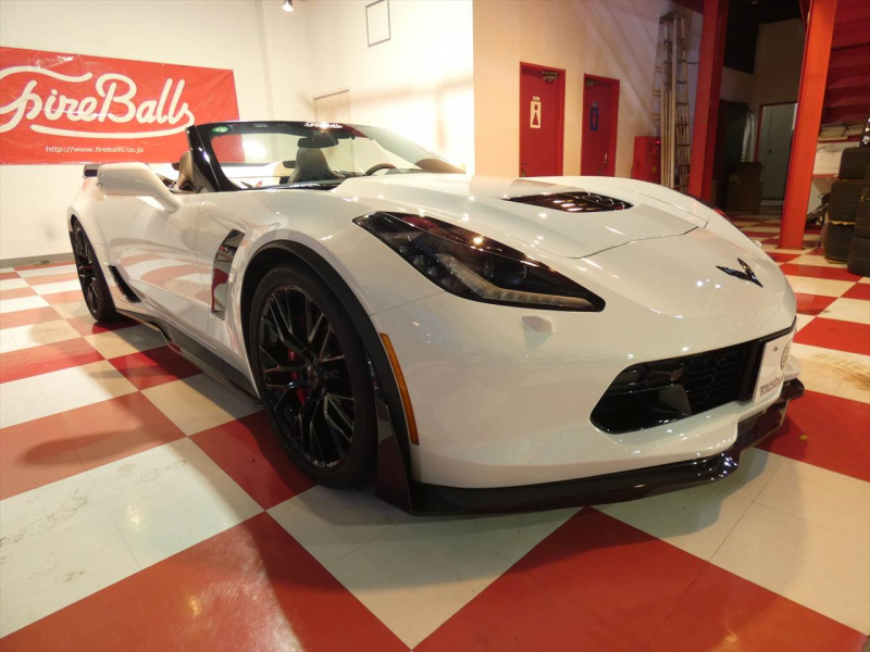 シボレー コルベット Z06 ｺﾝﾊﾞｰﾁﾌﾞﾙ　正規D車 2016年ﾓﾃﾞﾙ 黒革 ｼｰﾄﾋｰﾀｰ TV BOSE Applecarplay F&Bｶﾒﾗ　2年保証