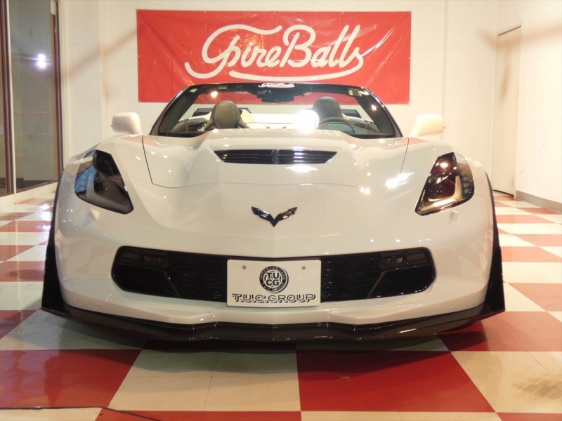 シボレー コルベット Z06 ｺﾝﾊﾞｰﾁﾌﾞﾙ　正規D車 2016年ﾓﾃﾞﾙ 黒革 ｼｰﾄﾋｰﾀｰ TV BOSE Applecarplay F&Bｶﾒﾗ　2年保証