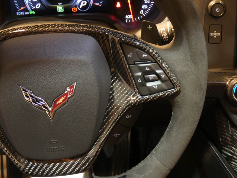 シボレー コルベット Z06 ｺﾝﾊﾞｰﾁﾌﾞﾙ　正規D車 2016年ﾓﾃﾞﾙ 黒革 ｼｰﾄﾋｰﾀｰ TV BOSE Applecarplay F&Bｶﾒﾗ　2年保証