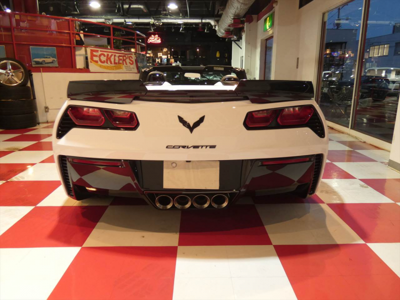 シボレー コルベット Z06 ｺﾝﾊﾞｰﾁﾌﾞﾙ　正規D車 2016年ﾓﾃﾞﾙ 黒革 ｼｰﾄﾋｰﾀｰ TV BOSE Applecarplay F&Bｶﾒﾗ　2年保証