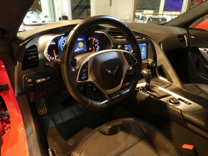 シボレー コルベット Z06  2017yﾓﾃﾞﾙ 新並 1ｵｰﾅｰ 黒革 Sﾁｬｰｼﾞｬｰ ｶﾗｰHUD BOSE AppleCarPlay ﾌﾙｾｸﾞTV GPSﾚｰﾀﾞｰ F&Bｶﾒﾗ　2年保証