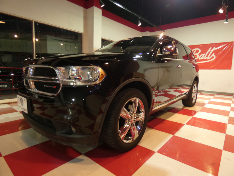 ダッジ デュランゴ ｼﾀﾃﾞﾙ　2013yﾓﾃﾞﾙ 新並 黒革 ｼｰﾄﾋｰﾀｰ ｻﾝﾙｰﾌ ACC 純正20ｲﾝﾁAW F･S･Bｶﾒﾗ ETC　2年保証