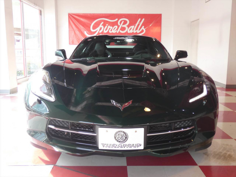 シボレー コルベット Z51　正規D車 2014年ﾓﾃﾞﾙ ﾌﾟﾚｵｰﾀﾞｰ車 茶革 ｼｰﾄﾋｰﾀｰ HUD ﾅﾋﾞTV 専用19/20AW ｷｾﾉﾝ Bｶﾒﾗ　2年保証