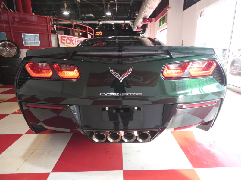 シボレー コルベット Z51　正規D車 2014年ﾓﾃﾞﾙ ﾌﾟﾚｵｰﾀﾞｰ車 茶革 ｼｰﾄﾋｰﾀｰ HUD ﾅﾋﾞTV 専用19/20AW ｷｾﾉﾝ Bｶﾒﾗ　2年保証