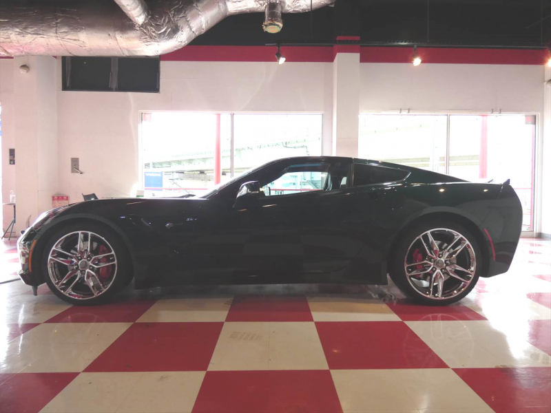 シボレー コルベット Z51　正規D車 2014年ﾓﾃﾞﾙ ﾌﾟﾚｵｰﾀﾞｰ車 茶革 ｼｰﾄﾋｰﾀｰ HUD ﾅﾋﾞTV 専用19/20AW ｷｾﾉﾝ Bｶﾒﾗ　2年保証