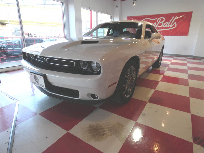 ダッジ チャレンジャー GT　2017年ﾓﾃﾞﾙ AWD 黒ｺﾝﾋﾞ革 ｻﾝﾙｰﾌ ｼｰﾄﾋｰﾀｰ&ｸｰﾗｰ Aｶｰﾌﾟﾚｲ Bｶﾒﾗ ETC　2年保証