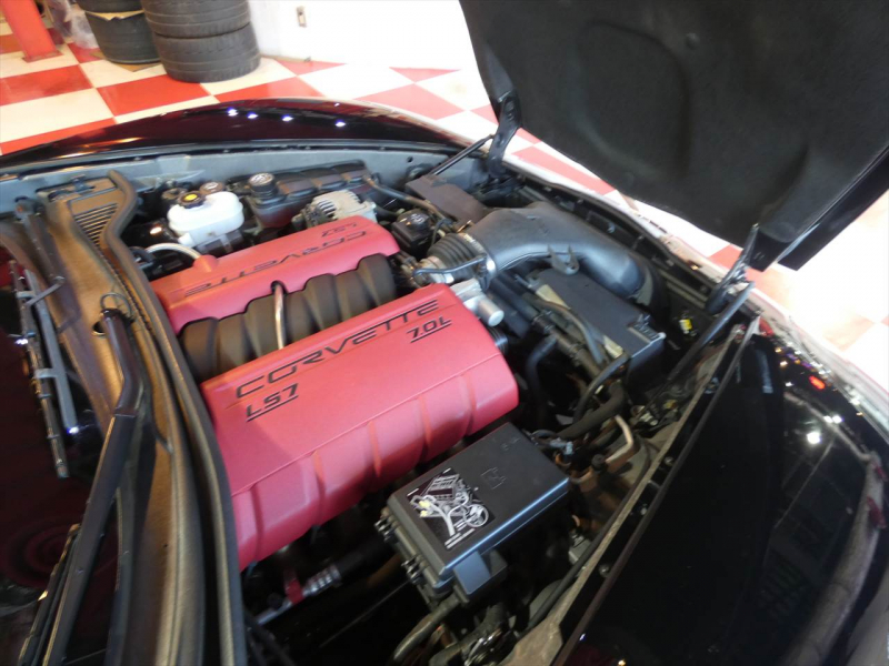 シボレー コルベット Z06　2009yﾓﾃﾞﾙ 6速MT 黒&灰革 HUD Borlaﾏﾌﾗｰ F&Sｶｰﾎﾞﾝｽﾎﾟｲﾗｰ ﾅﾋﾞTV USﾃｰﾙ ETC　2年保証