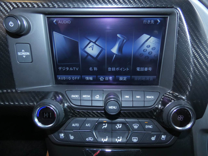 シボレー コルベット ｸｰﾍﾟ　正規D車 2014yﾓﾃﾞﾙ 茶革 ｼｰﾄﾋｰﾀｰ HUD BOSE Z51仕様 Bｶﾒﾗ　2年保証