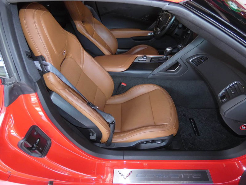 シボレー コルベット ｸｰﾍﾟ　正規D車 2014yﾓﾃﾞﾙ 茶革 ｼｰﾄﾋｰﾀｰ HUD BOSE Z51仕様 Bｶﾒﾗ　2年保証
