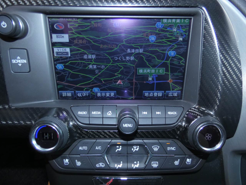 シボレー コルベット ｸｰﾍﾟ　正規D車 2014yﾓﾃﾞﾙ 茶革 ｼｰﾄﾋｰﾀｰ HUD BOSE Z51仕様 Bｶﾒﾗ　2年保証