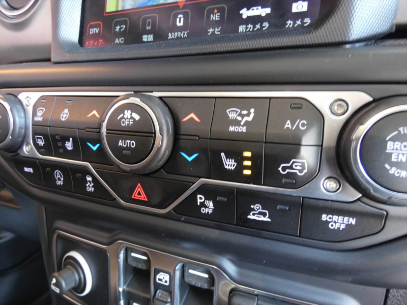 ジープ グラディエーター ﾙﾋﾞｺﾝ　正規D車 2022yﾓﾃﾞﾙ 茶革ｼｰﾄ ﾌﾟｯｼｭｽﾀｰﾄ ｼｰﾄﾋｰﾀｰ 純正ﾅﾋﾞTV Aｶｰﾌﾟﾚｲ 純正17ｲﾝﾁAW ﾊｰﾄﾞﾄﾉｶﾊﾞｰ Bｶﾒﾗ　2年保証