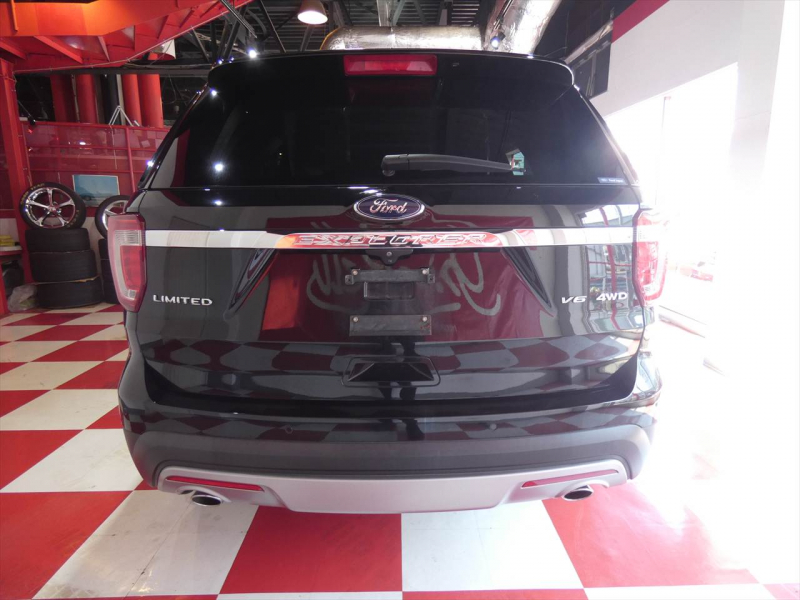 フォード エクスプローラー ﾘﾐﾃｯﾄﾞ　正規D車 2016yﾓﾃﾞﾙ 黒革 ﾂｲﾝﾑｰﾝﾙｰﾌ ｼｰﾄﾋｰﾀｰ FSBｶﾒﾗ ｸﾙｺﾝ ETC　2年保証