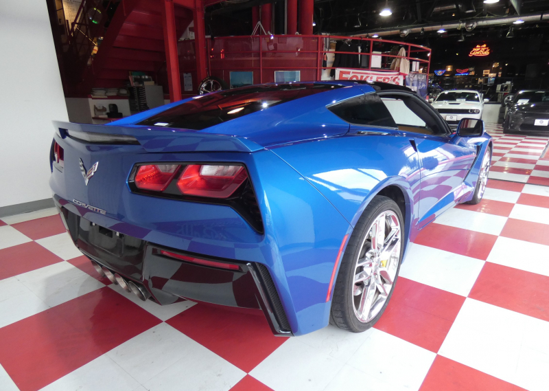 シボレー コルベット Z51　正規D車 2014年ﾓﾃﾞﾙ 茶革 ｸﾞﾗｽﾙｰﾌ ｼｰﾄﾋｰﾀｰ HUD ﾅﾋﾞTV 専用19/20AW ｷｾﾉﾝ Bｶﾒﾗ　2年保証