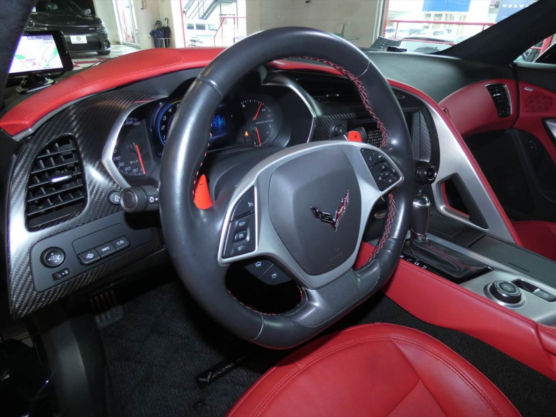 シボレー コルベット ｸﾞﾗﾝｽﾎﾟｰﾂ　2017年ﾓﾃﾞﾙ 正規D車 赤革 ｼｰﾄﾋｰﾀｰ&ﾍﾞﾝﾁﾚｰﾀｰ ﾅﾋﾞTV ｸﾞﾗﾝﾄﾞｴﾌｪｸﾄ F&Bｶﾒﾗ ｸﾙｺﾝ ETC　2年保証