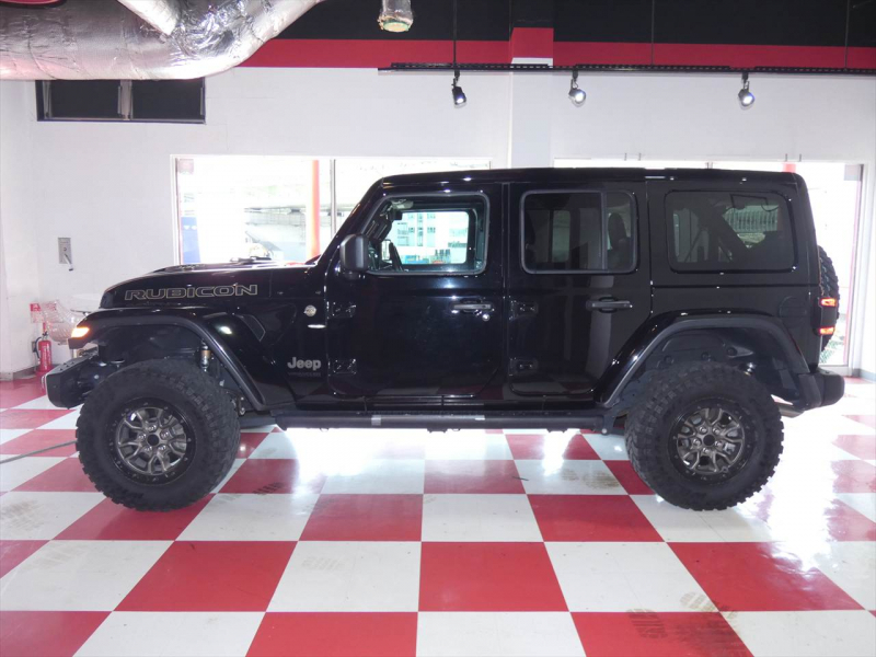 ジープ ラングラー ﾙﾋﾞｺﾝ 392　2021yﾓﾃﾞﾙ 新並 1ｵｰﾅｰ 黒革 ｽｶｲﾜﾝﾀｯﾁﾄｯﾌﾟ 可変ﾊﾞﾙﾌﾞﾏﾌﾗｰ 専用17ｲﾝﾁAW ｵｰﾄｽﾃｯﾌﾟ FOXｻｽ FSBｶﾒﾗ ETC　2年保証