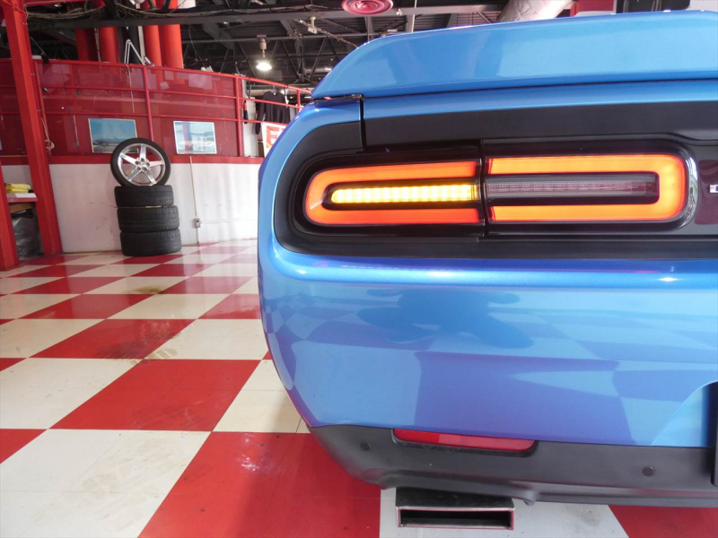 ダッジ チャレンジャー RT Plus　2015yﾓﾃﾞﾙ 黒ｺﾝﾋﾞ革 ｻﾝﾙｰﾌ ﾜﾝｵﾌ可変ﾏﾌﾗｰ ﾃｲﾝ車高調 ﾎﾞﾗﾝﾄｴｱｸﾘ 純正20ｲﾝﾁAW Bｶﾒﾗ　2年保証