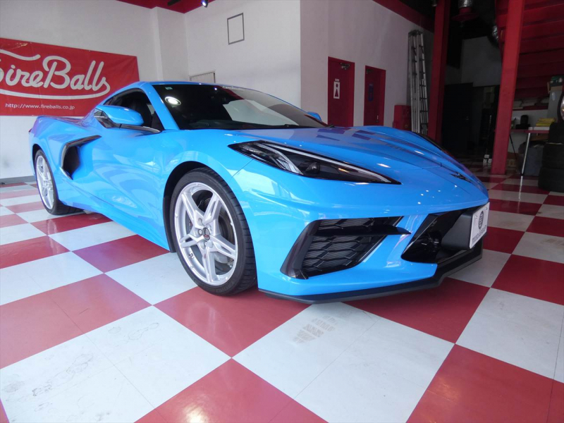 シボレー コルベット 2LT　正規D車 2021yﾓﾃﾞﾙ  ﾜﾝｵｰﾅｰ 黒革ｼｰﾄ ｼｰﾄﾋｰﾀｰ&ﾍﾞﾝﾁﾚｰﾀｰ Aｶｰﾌﾟﾚｲ ﾌﾛﾝﾄ&ﾊﾞｯｸｶﾒﾗ ｸﾙｺﾝ　2年保証