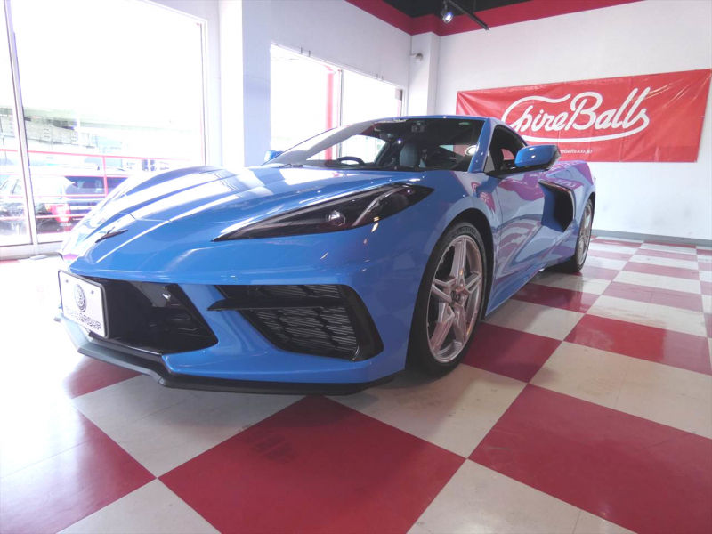 シボレー コルベット 2LT　正規D車 2021yﾓﾃﾞﾙ  ﾜﾝｵｰﾅｰ 黒革ｼｰﾄ ｼｰﾄﾋｰﾀｰ&ﾍﾞﾝﾁﾚｰﾀｰ Aｶｰﾌﾟﾚｲ ﾌﾛﾝﾄ&ﾊﾞｯｸｶﾒﾗ ｸﾙｺﾝ　2年保証