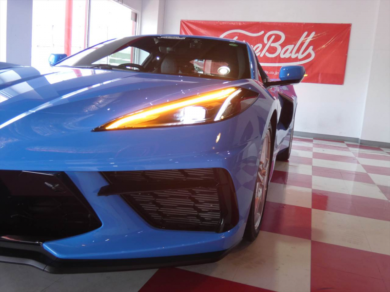 シボレー コルベット 2LT　正規D車 2021yﾓﾃﾞﾙ  ﾜﾝｵｰﾅｰ 黒革ｼｰﾄ ｼｰﾄﾋｰﾀｰ&ﾍﾞﾝﾁﾚｰﾀｰ Aｶｰﾌﾟﾚｲ ﾌﾛﾝﾄ&ﾊﾞｯｸｶﾒﾗ ｸﾙｺﾝ　2年保証