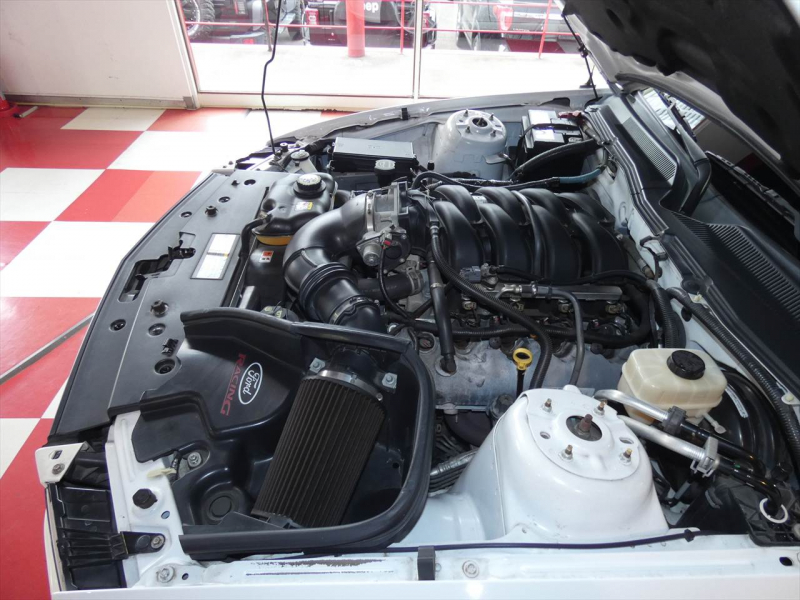 フォード マスタング GT Premium　2008年ﾓﾃﾞﾙ 新並 1ｵｰﾅｰ ﾌﾞﾙｰﾌﾚｰﾑ物 黒革 社外ﾏﾌﾗｰ CPUﾁｭｰﾝ ｻﾘｰﾝ18ｲﾝﾁAW　2年保証