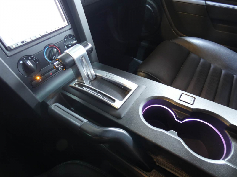 フォード マスタング GT Premium　2008年ﾓﾃﾞﾙ 新並 1ｵｰﾅｰ ﾌﾞﾙｰﾌﾚｰﾑ物 黒革 社外ﾏﾌﾗｰ CPUﾁｭｰﾝ ｻﾘｰﾝ18ｲﾝﾁAW　2年保証