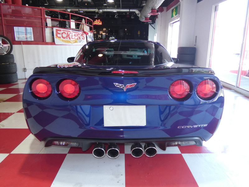 シボレー コルベット Z06　正規D車 2007yﾓﾃﾞﾙ 6速MT 黒革 Borlaﾏﾌﾗｰ K&Nｴｱｲﾝﾃｰｸ ZR1ｽﾀｲﾙｴｱﾛ ｼｰﾄﾋｰﾀｰ BOSE　2年保証