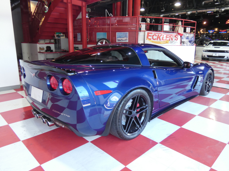 シボレー コルベット Z06　正規D車 2007yﾓﾃﾞﾙ 6速MT 黒革 Borlaﾏﾌﾗｰ K&Nｴｱｲﾝﾃｰｸ ZR1ｽﾀｲﾙｴｱﾛ ｼｰﾄﾋｰﾀｰ BOSE　2年保証