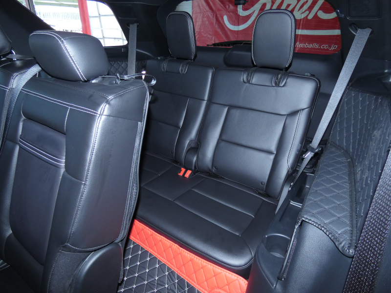 フォード エクスプローラー ST　2023年ﾓﾃﾞﾙ 新並1ｵｰﾅｰ 黒革 ｻﾝﾙｰﾌ Aｶｰﾌﾟﾚｲ ｼｰﾄﾋｰﾀｰ&ﾍﾞﾝﾁﾚｰﾀｰ FSB360ｶﾒﾗ ETC　2年保証