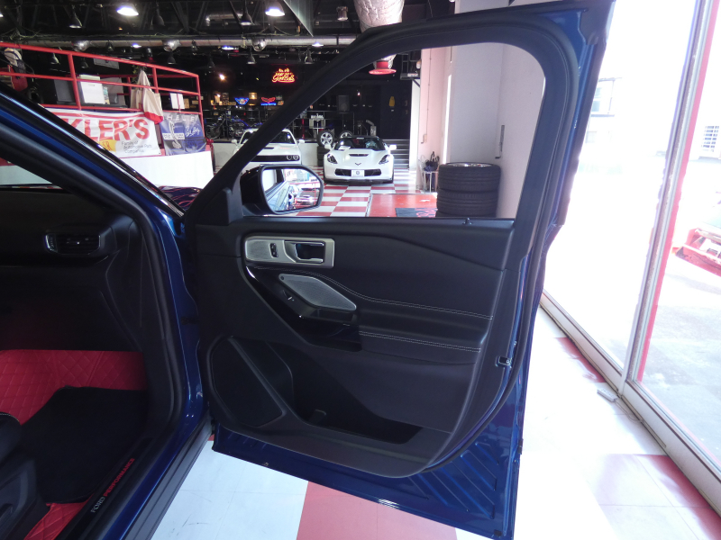フォード エクスプローラー ST　2023年ﾓﾃﾞﾙ 新並1ｵｰﾅｰ 黒革 ｻﾝﾙｰﾌ Aｶｰﾌﾟﾚｲ ｼｰﾄﾋｰﾀｰ&ﾍﾞﾝﾁﾚｰﾀｰ FSB360ｶﾒﾗ ETC　2年保証