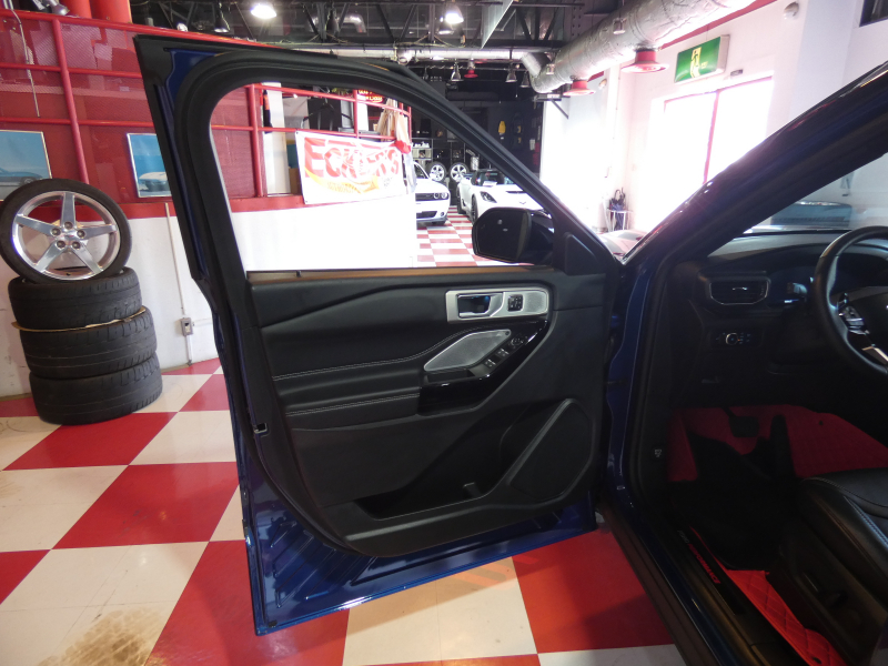 フォード エクスプローラー ST　2023年ﾓﾃﾞﾙ 新並1ｵｰﾅｰ 黒革 ｻﾝﾙｰﾌ Aｶｰﾌﾟﾚｲ ｼｰﾄﾋｰﾀｰ&ﾍﾞﾝﾁﾚｰﾀｰ FSB360ｶﾒﾗ ETC　2年保証