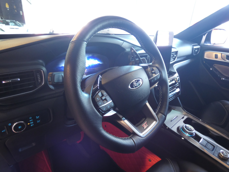 フォード エクスプローラー ST　2023年ﾓﾃﾞﾙ 新並1ｵｰﾅｰ 黒革 ｻﾝﾙｰﾌ Aｶｰﾌﾟﾚｲ ｼｰﾄﾋｰﾀｰ&ﾍﾞﾝﾁﾚｰﾀｰ FSB360ｶﾒﾗ ETC　2年保証