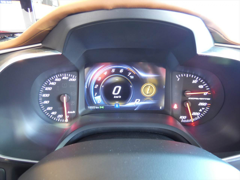 シボレー コルベット ｺﾝﾊﾞｰﾁﾌﾞﾙ 3LT  2018年ﾓﾃﾞﾙ 新車並行 Z51ﾊﾟﾌｫｰﾏﾝｽPKG  茶革 ｼｰﾄﾋｰﾀｰ TV BOSE Applecarplay F&Bｶﾒﾗ  2年保証