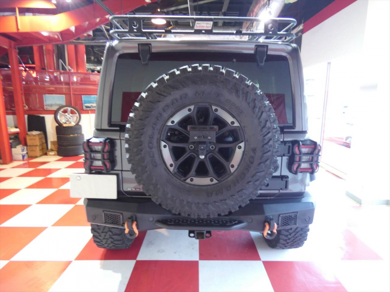 ジープ ラングラー ｱﾝﾘﾐﾃｯﾄﾞ ｻﾊﾗ　正規D車 2020yﾓﾃﾞﾙ 黒革 社外ﾊﾞﾝﾊﾟｰ ﾘﾌﾄｱｯﾌﾟ ｼﾞｪﾌﾟｾﾝ17ｲﾝﾁAW ﾅﾋﾞTV Aｶｰﾌﾟﾚｲ Bｶﾒﾗ　2年保証