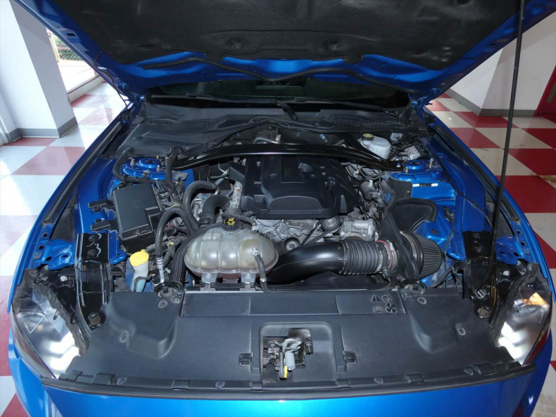 フォード マスタング ｴｺﾌﾞｰｽﾄ ﾌﾟﾚﾐｱﾑ　2019yﾓﾃﾞﾙ ﾊﾟﾌｫｰﾏﾝｽPKG 201A 黒革 車高調 可変ﾊﾞﾙﾌﾞ付社外ﾏﾌﾗｰ 専用19ｲﾝﾁAW　2年保証