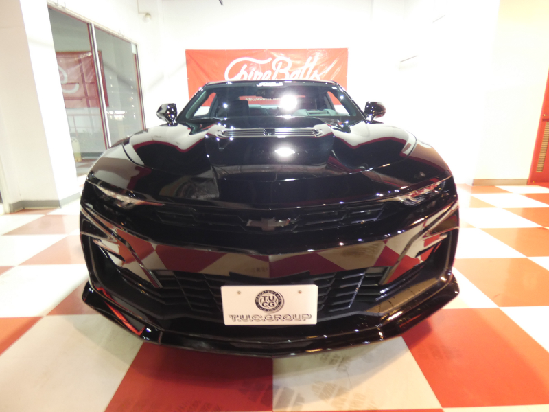 シボレー カマロ SS　正規D車 2019年ﾓﾃﾞﾙ 黒赤革ｼｰﾄ ｼｰﾄﾋｰﾀｰ&ﾍﾞﾝﾁﾚｰﾀｰ ｸﾞﾗﾝﾄﾞｴﾌｪｸﾄ 純正20ｲﾝﾁAW ﾌﾞﾚﾝﾎﾞ AppleCarPlay&AndroidAuto Bｶﾒﾗ ETC ｸﾙｺﾝ　2年保証