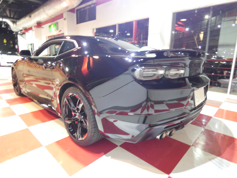 シボレー カマロ SS　正規D車 2019年ﾓﾃﾞﾙ 黒赤革ｼｰﾄ ｼｰﾄﾋｰﾀｰ&ﾍﾞﾝﾁﾚｰﾀｰ ｸﾞﾗﾝﾄﾞｴﾌｪｸﾄ 純正20ｲﾝﾁAW ﾌﾞﾚﾝﾎﾞ AppleCarPlay&AndroidAuto Bｶﾒﾗ ETC ｸﾙｺﾝ　2年保証