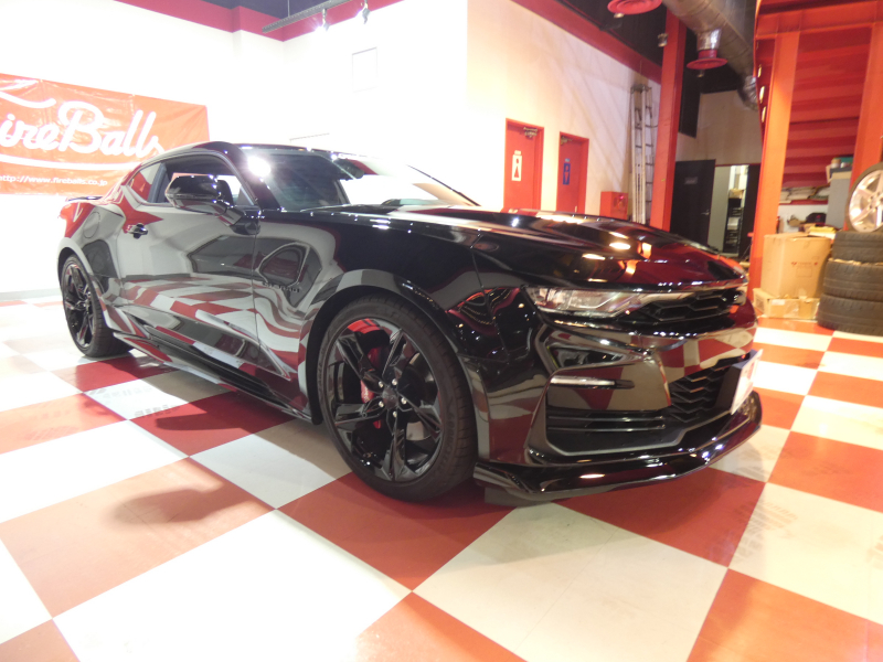 シボレー カマロ SS　正規D車 2019年ﾓﾃﾞﾙ 黒赤革ｼｰﾄ ｼｰﾄﾋｰﾀｰ&ﾍﾞﾝﾁﾚｰﾀｰ ｸﾞﾗﾝﾄﾞｴﾌｪｸﾄ 純正20ｲﾝﾁAW ﾌﾞﾚﾝﾎﾞ AppleCarPlay&AndroidAuto Bｶﾒﾗ ETC ｸﾙｺﾝ　2年保証