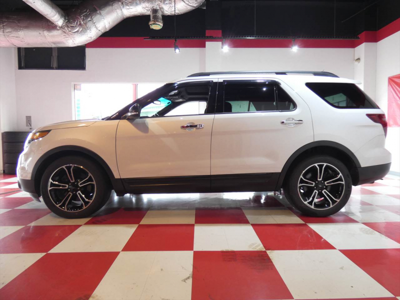 フォード エクスプローラー ｽﾎﾟｰﾂ　国内未導入 2014yﾓﾃﾞﾙ 左ﾊﾝﾄﾞﾙ 黒革 ｻﾝﾙｰﾌ ｼｰﾄﾋｰﾀｰ&ﾍﾞﾝﾁﾚｰﾀｰ 純正20ｲﾝﾁAW ﾅﾋﾞTV Bｶﾒﾗ　2年保証