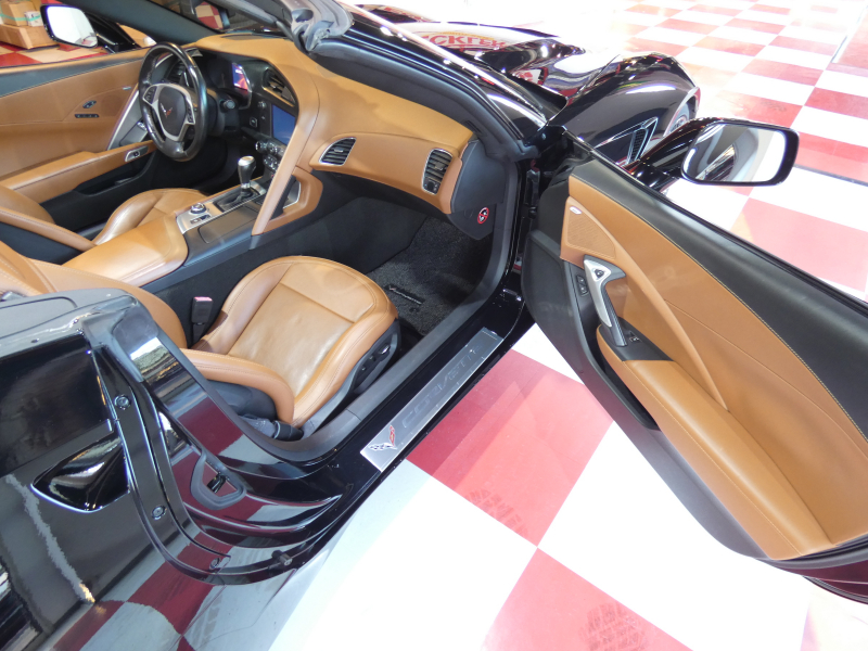 シボレー コルベット ｺﾝﾊﾞｰﾁﾌﾞﾙ Z51 3LT  2014年ﾓﾃﾞﾙ 正規ﾃﾞｨｰﾗｰ車   茶革 ｼｰﾄﾋｰﾀｰ&ｸｰﾗｰ TV BOSE Bｶﾒﾗ  2年保証