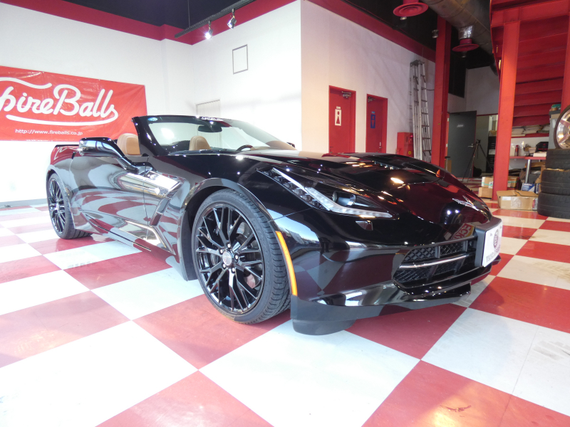 シボレー コルベット ｺﾝﾊﾞｰﾁﾌﾞﾙ Z51 3LT  2014年ﾓﾃﾞﾙ 正規ﾃﾞｨｰﾗｰ車   茶革 ｼｰﾄﾋｰﾀｰ&ｸｰﾗｰ TV BOSE Bｶﾒﾗ  2年保証