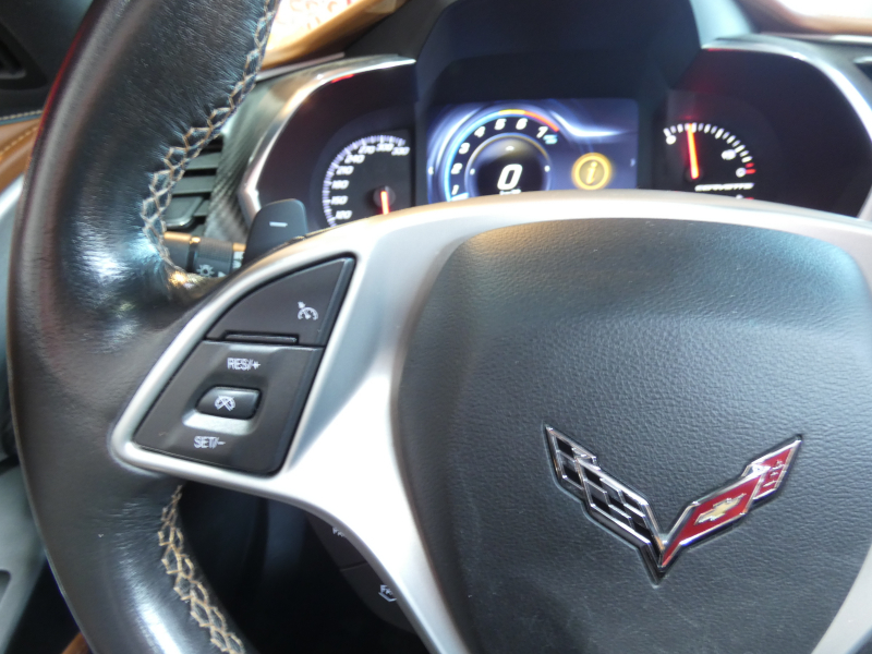 シボレー コルベット ｺﾝﾊﾞｰﾁﾌﾞﾙ Z51 3LT  2014年ﾓﾃﾞﾙ 正規ﾃﾞｨｰﾗｰ車   茶革 ｼｰﾄﾋｰﾀｰ&ｸｰﾗｰ TV BOSE Bｶﾒﾗ  2年保証