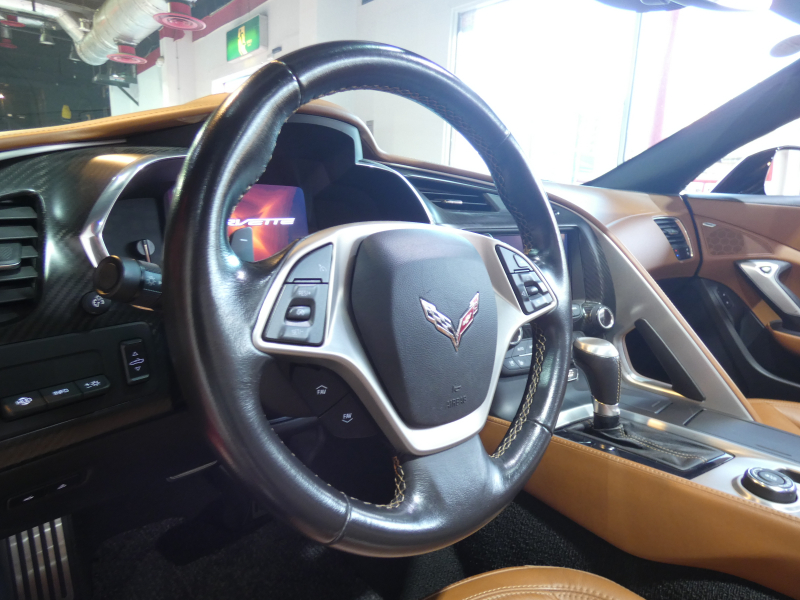 シボレー コルベット ｺﾝﾊﾞｰﾁﾌﾞﾙ Z51 3LT  2014年ﾓﾃﾞﾙ 正規ﾃﾞｨｰﾗｰ車   茶革 ｼｰﾄﾋｰﾀｰ&ｸｰﾗｰ TV BOSE Bｶﾒﾗ  2年保証