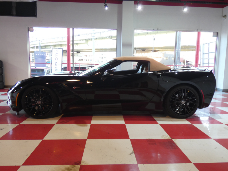 シボレー コルベット ｺﾝﾊﾞｰﾁﾌﾞﾙ Z51 3LT  2014年ﾓﾃﾞﾙ 正規ﾃﾞｨｰﾗｰ車   茶革 ｼｰﾄﾋｰﾀｰ&ｸｰﾗｰ TV BOSE Bｶﾒﾗ  2年保証