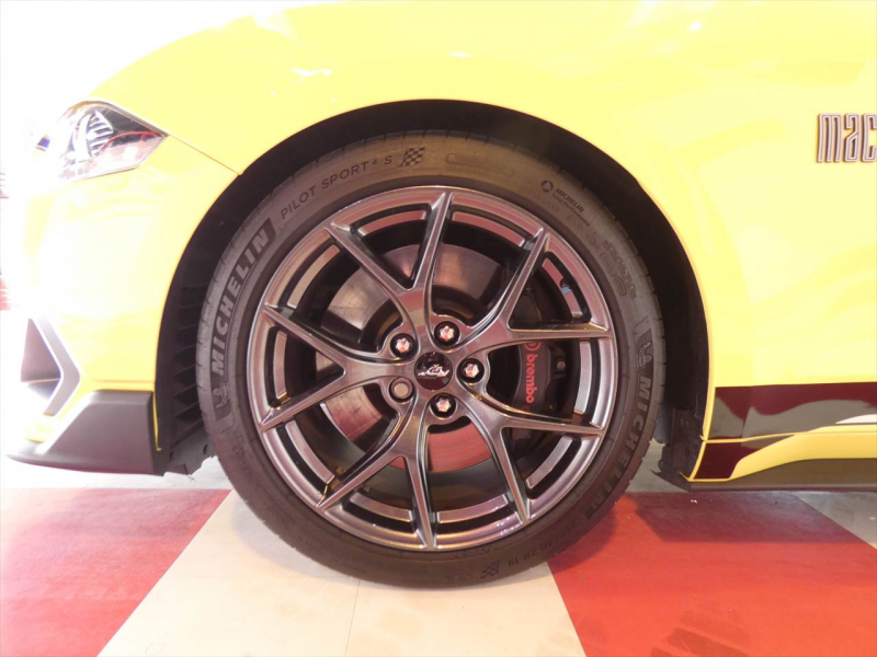 フォード マスタング MACH1プレミアム  2021年ﾓﾃﾞﾙ UK仕様 右H 10AT&ﾊﾟﾄﾞﾙｼﾌﾄ 黒革 19AW Brembo 5.0L HO V8 可変ﾏﾌﾗｰ AppleCarPlay　2年保証