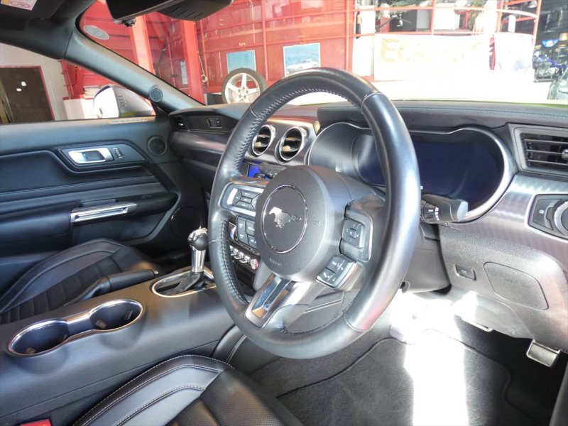 フォード マスタング MACH1プレミアム  2021年ﾓﾃﾞﾙ UK仕様 右H 10AT&ﾊﾟﾄﾞﾙｼﾌﾄ 黒革 19AW Brembo 5.0L HO V8 可変ﾏﾌﾗｰ AppleCarPlay　2年保証