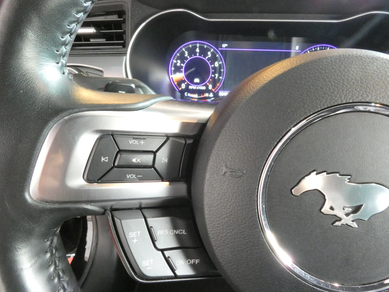 フォード マスタング GTﾌﾟﾚﾐｱﾑ    2018年ﾓﾃﾞﾙ 401A 黒革 HRE20AW  AppleCarPlay　2年保証