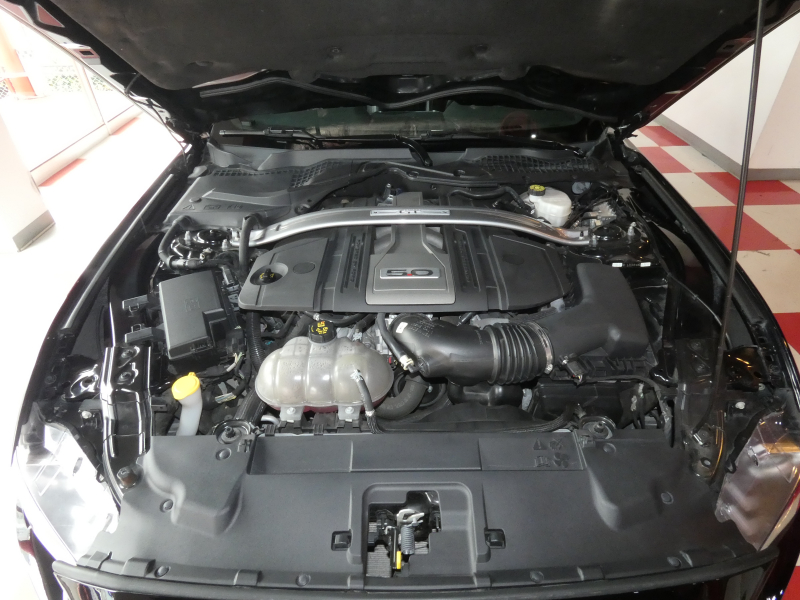 フォード マスタング GTﾌﾟﾚﾐｱﾑ    2018年ﾓﾃﾞﾙ 401A 黒革 HRE20AW  AppleCarPlay　2年保証