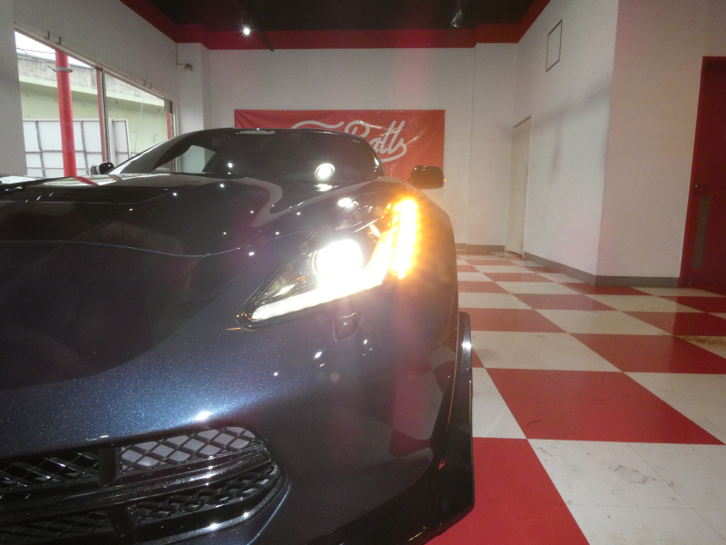 シボレー コルベット Z51　正規D車 2014年ﾓﾃﾞﾙ 茶革  ｼｰﾄﾋｰﾀｰ&ｸｰﾗｰ ﾅﾋﾞTV  Borlaﾏﾌﾗｰ ｴｱﾛ ｷｾﾉﾝ Bｶﾒﾗ　2年保証